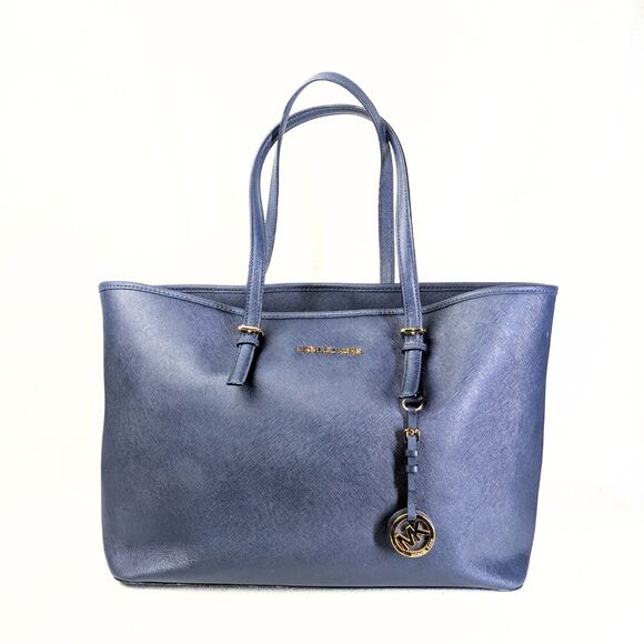 Michael Kors Blue Shoulder Bag - Picture 2 of 6